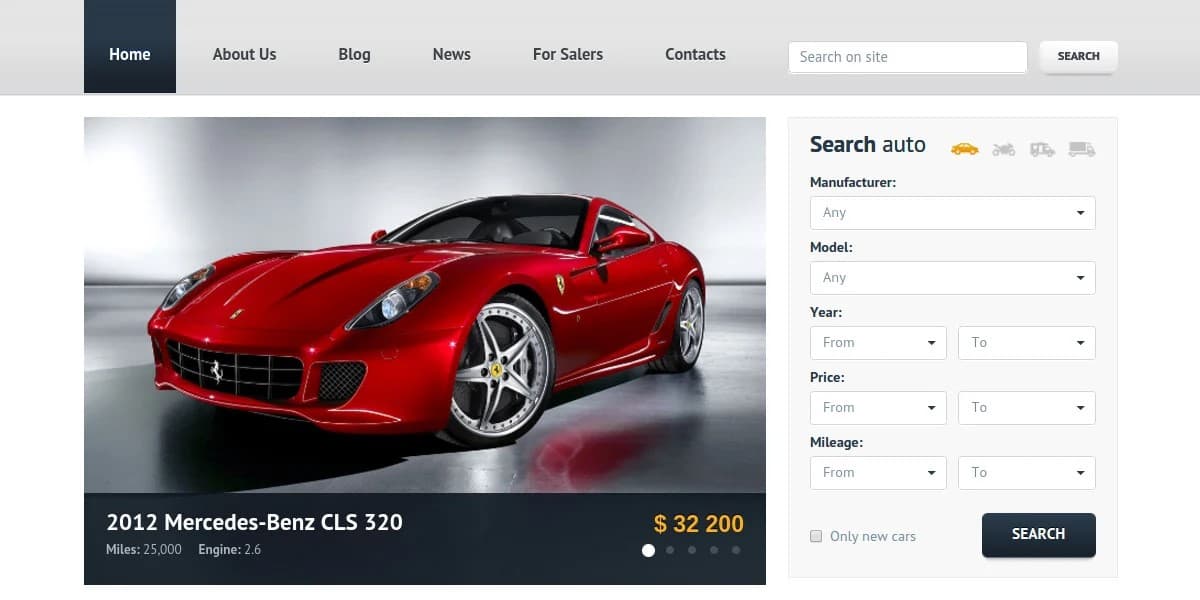 Car sales platform