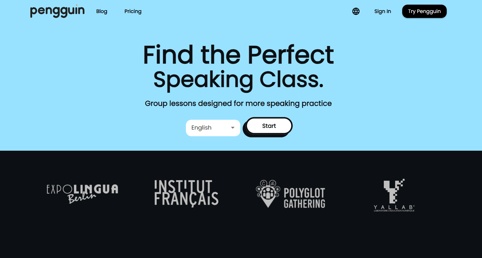 Language learning platform
